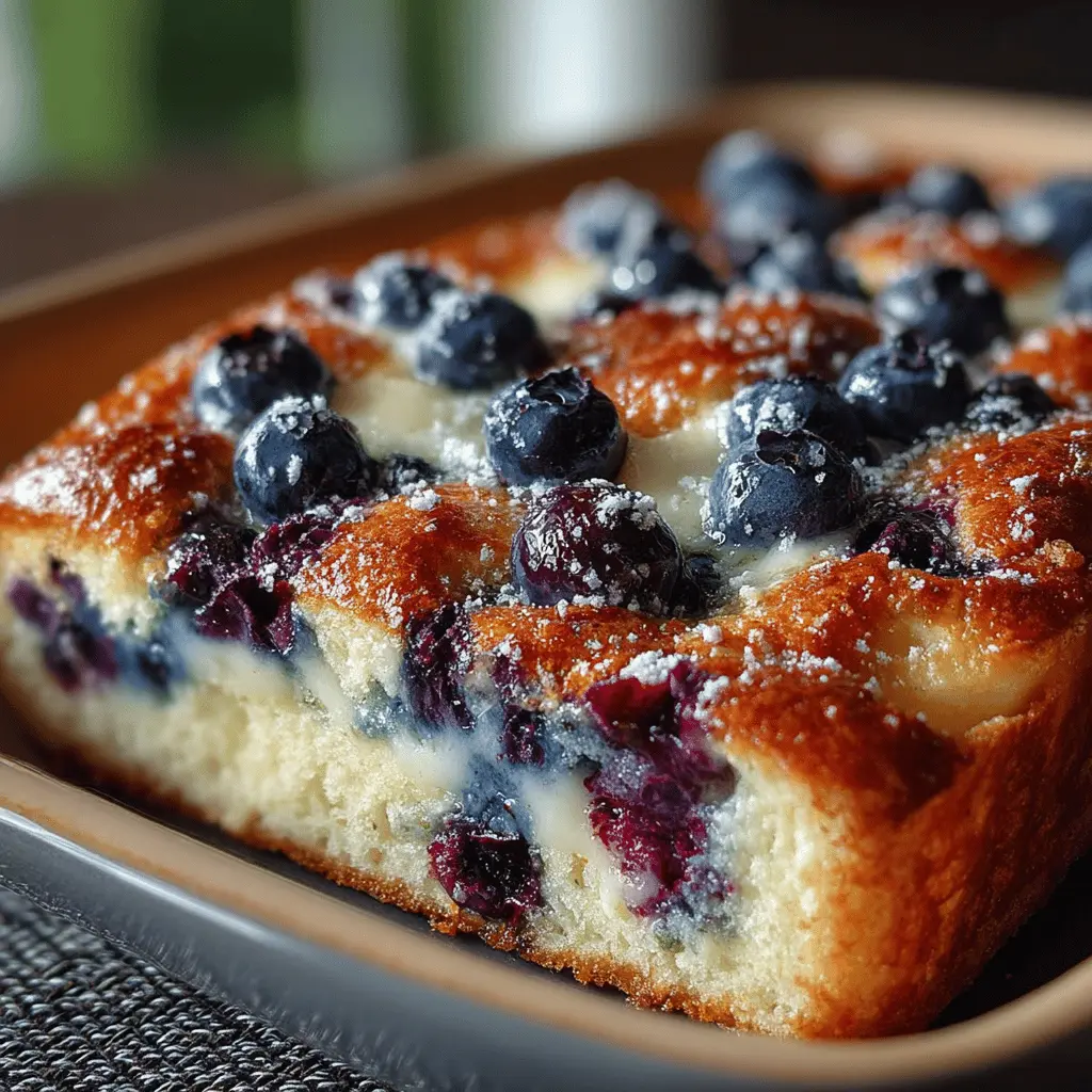 Blueberry Buttermilk Pancake Casserole: A Delightful Weekend Treat