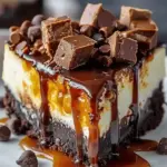 Caramel Brownie Cheesecake