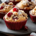 Cherry Cobbler Muffins