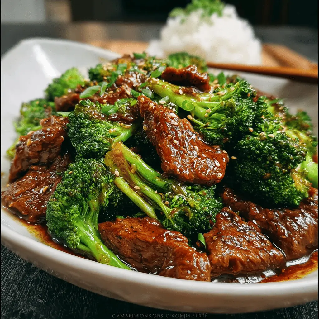 Chinese Beef and Broccoli: Easy Recipe for Homemade Delight