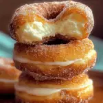 Churro Cheesecake Donut Cookies