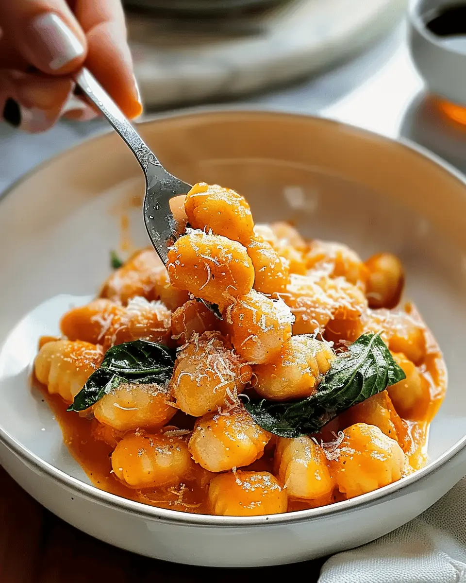 Creamy Pumpkin Gnocchi Delight: A Comforting Autumn Meal