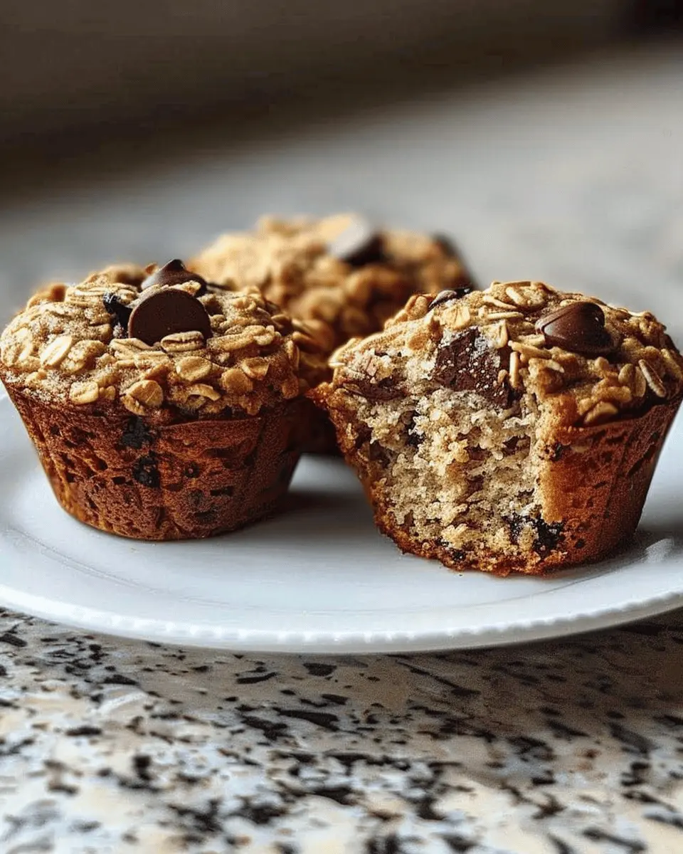 Fearless 3-Day Oatmeal Chocolate Chip Breakfast Muffins: Easy & Wholesome