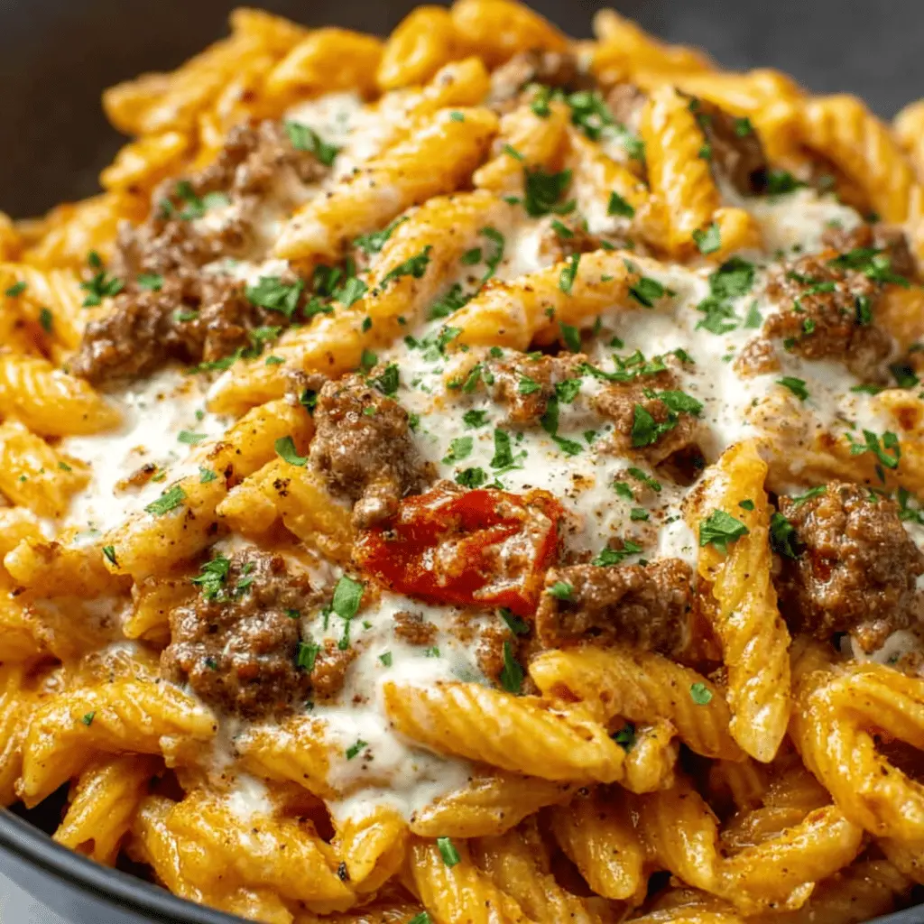 High Protein Creamy Beef Pasta Recipe: Easy Weeknight Delight