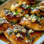 Hot Honey Feta Chicken Dish