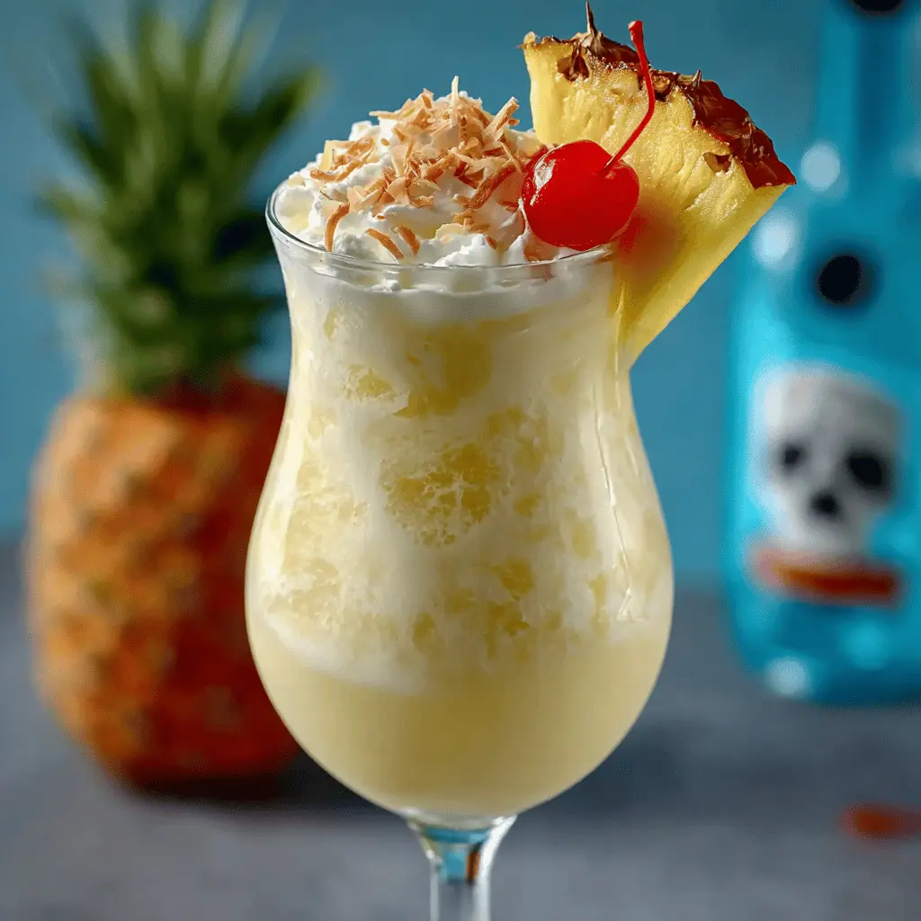 Pina Colada Recipe: Easy Tropical Delight for Homemade Bliss