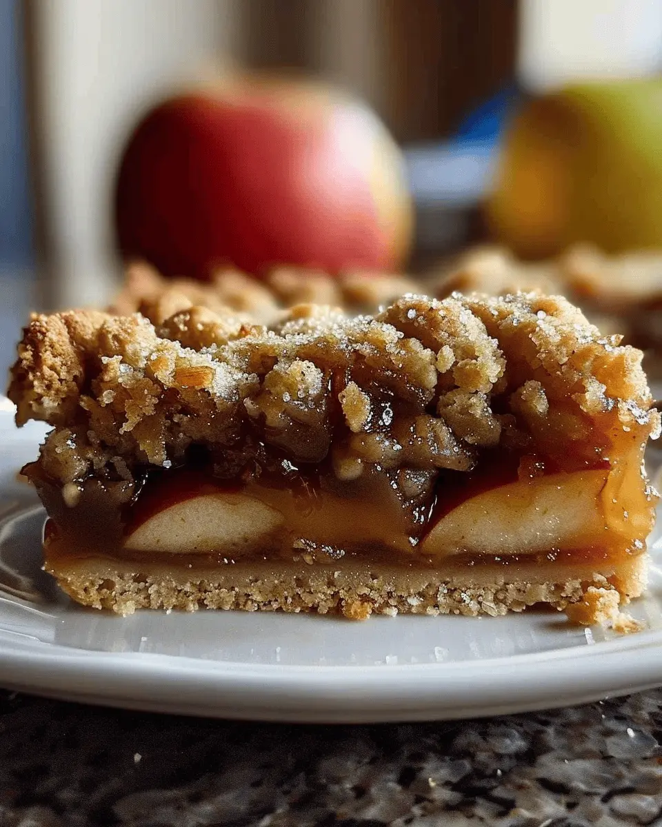 Salted Caramel Apple Crumble Bars: The Best Fall Treat You’ll Love