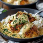 Sizzle Up Creamy Smothered Chicken And Rice