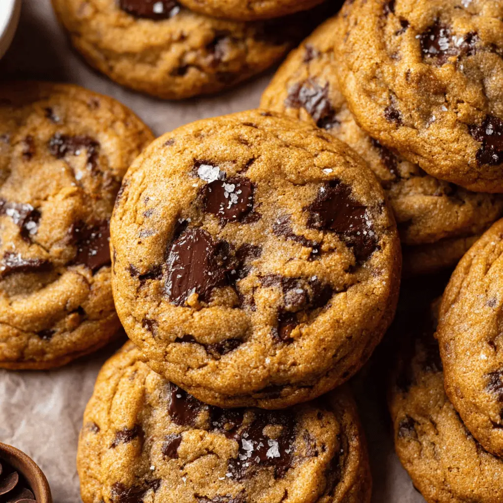 Thick Chewy Pumpkin Chocolate Chip Cookies for Cozy Fall Evenings