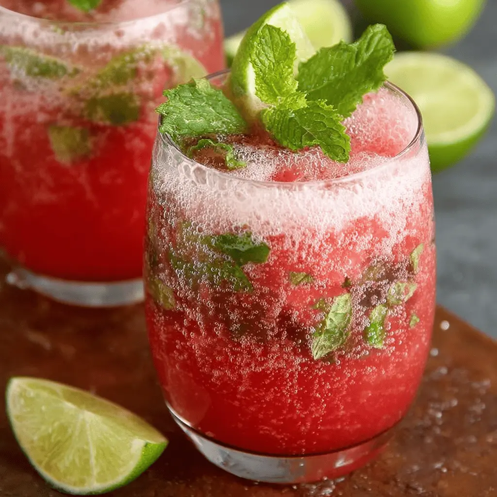 Watermelon Lime Mint Mocktails: Refreshing Summer Sips for All