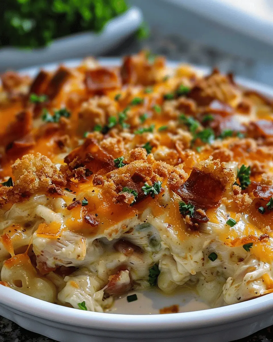 Amazing Crack Chicken Casserole: A Quick 25-Minute Delight