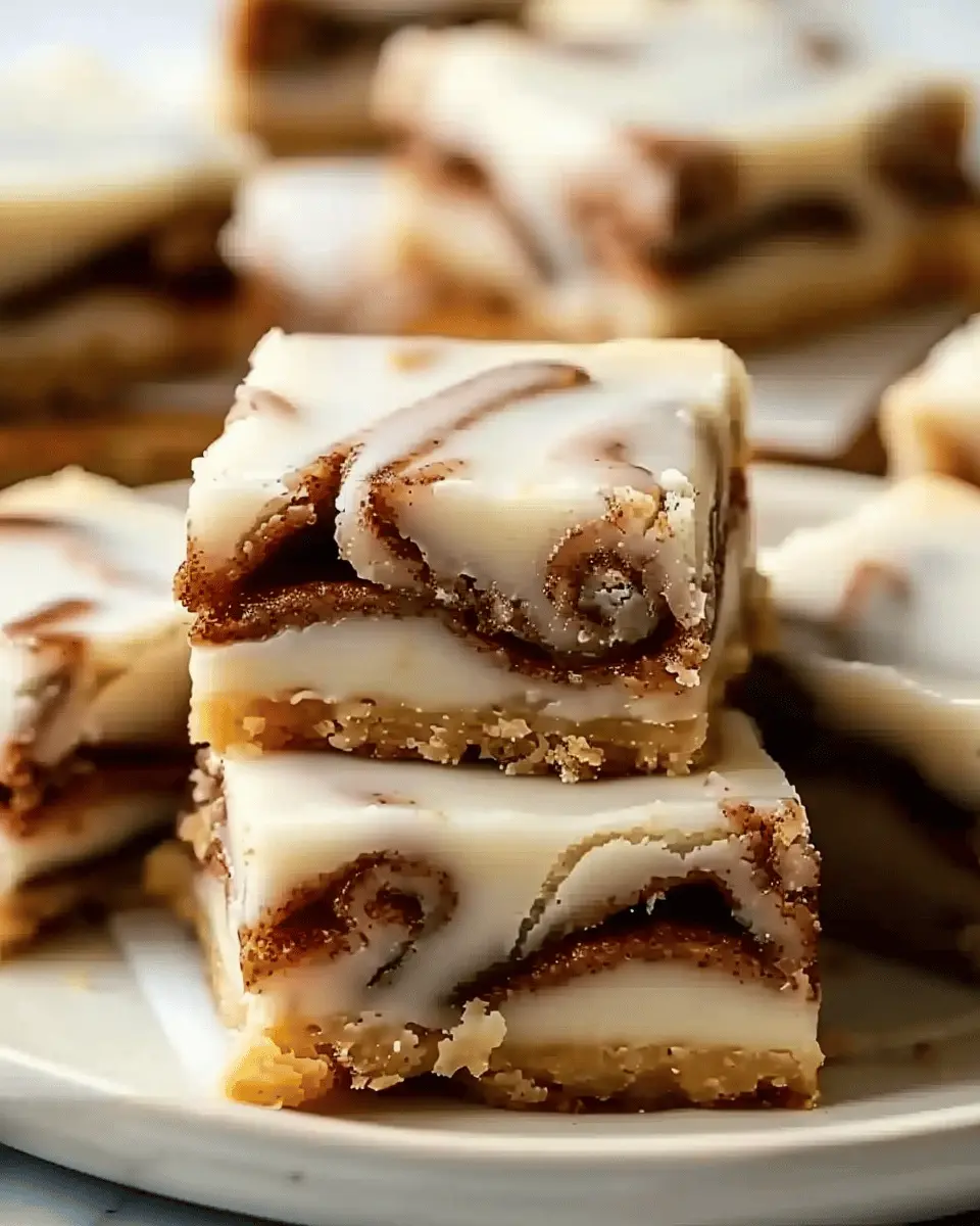 Amazing Cinnamon Roll Bliss Bars Recipe Perfect for Dessert