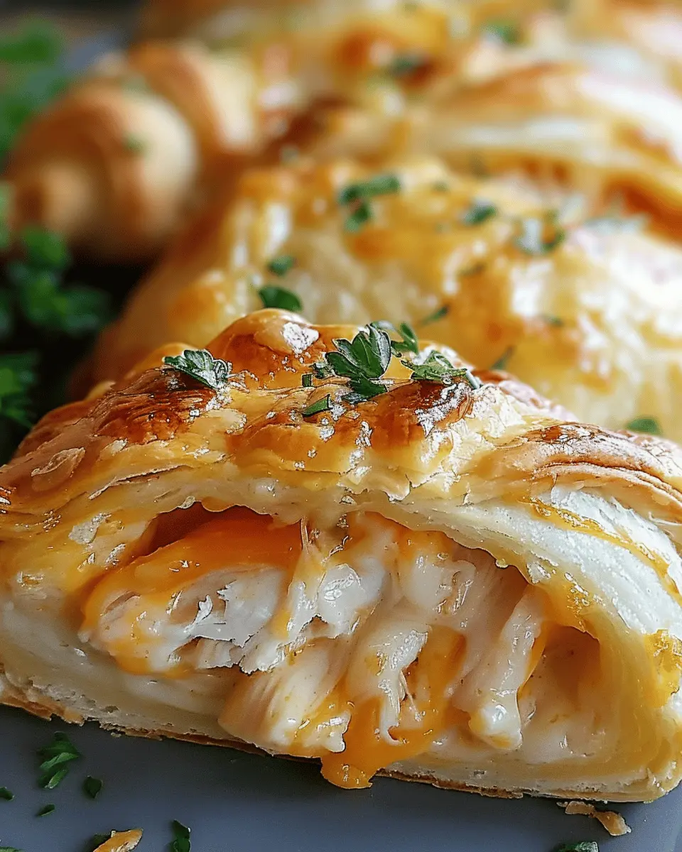 Cheesy Chicken Crescent Rolls: Easy Recipe for Comfort Food Lovers