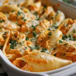 Creamy Buffalo Chicken Stuffed Shells 30 Minutes Easy Delicious