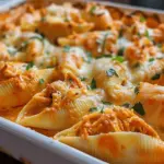 Creamy Buffalo Chicken Stuffed Shells 30 Minutes Easy Delicious