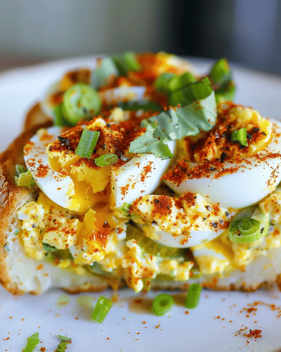 Crispy Egg Salad
