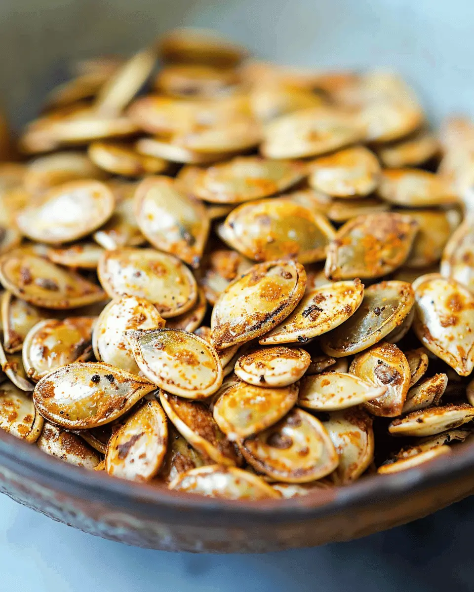 Easy Roasted Pumpkin Seeds: A Crunchy Snack You’ll Love