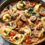 Italian Sausage Tortellini Soup