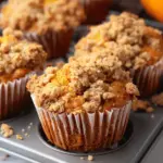Pumpkin Orange Streusel Muffins