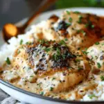Sizzle Up Creamy Smothered Chicken And Rice