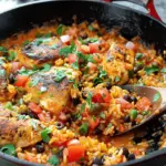 Southwest Chicken And Rice Skillet