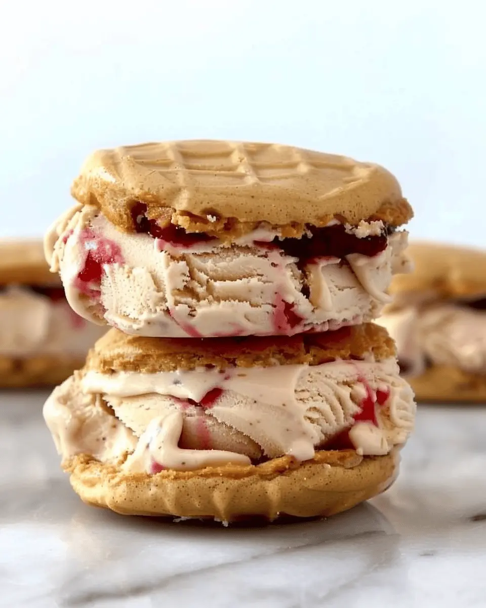 Peanut Butter and Jelly Ice Cream Sandwich: The Ultimate Indulgence