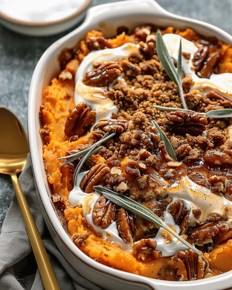 Southern Maple Sweet Potato Casserole: Best Comfort Food Recipe