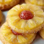 Pineapple Upside Down Sugar Cookies