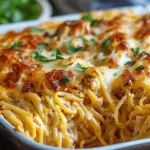 Creamy Southern Spaghetti Bake