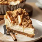 Apple Crumble Cheesecake
