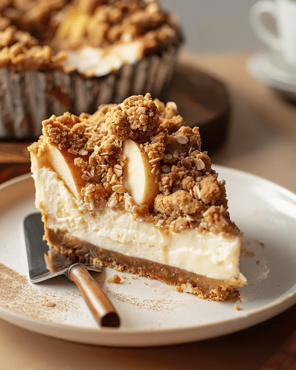 Apple Crumble Cheesecake: The Best Indulgent Dessert Recipe