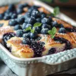 Blueberry Buttermilk Pancake Casserole