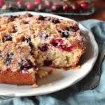 Cranberry & Orange Buttermilk Breakfast Cake