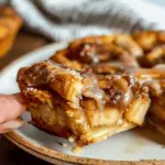 Cinnamon Roll Apple Pie