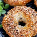 Protein Bagels with Cottage Cheese