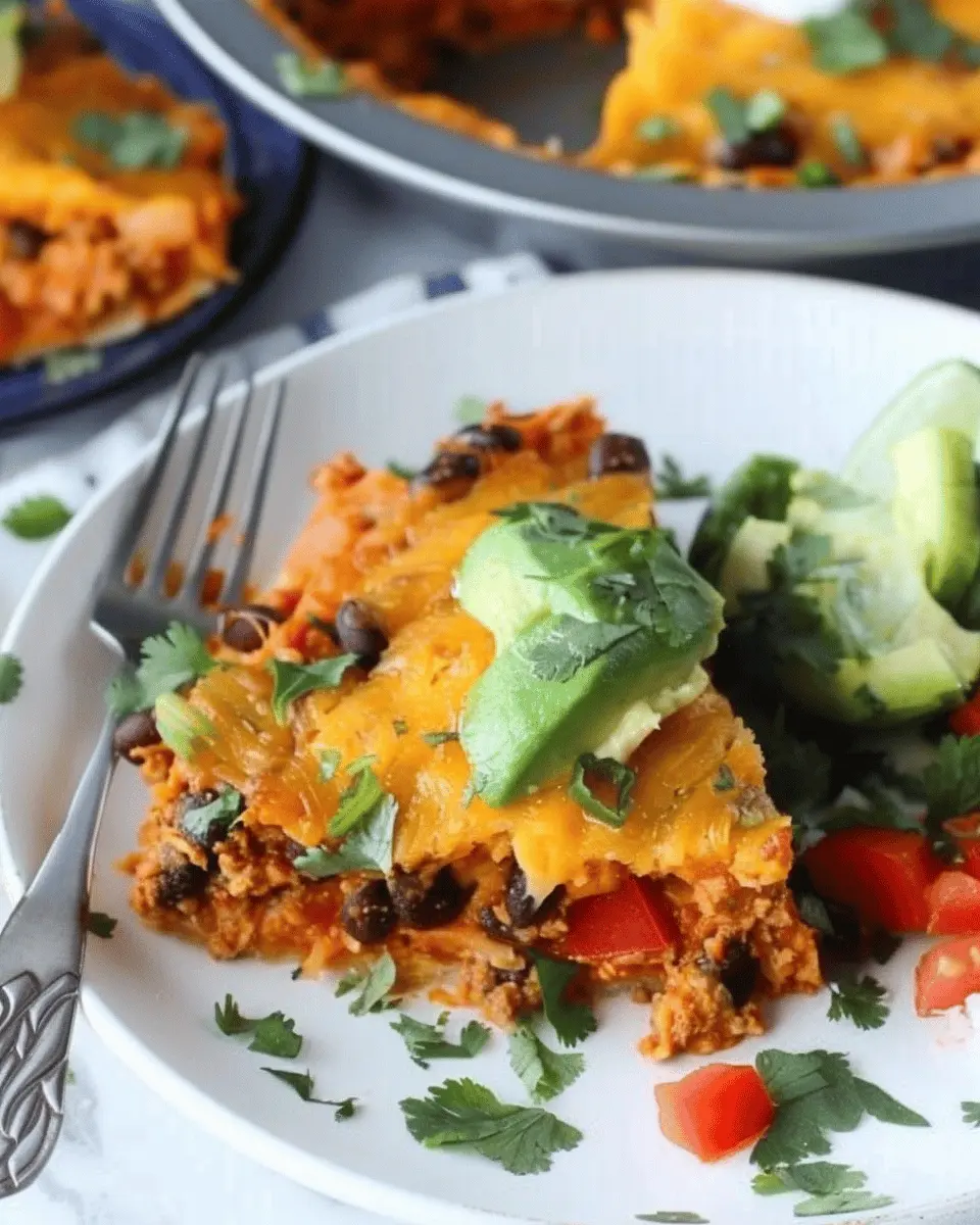 Crustless Taco Pie: Easy, Flavorful Dinner with Turkey Bacon Delight