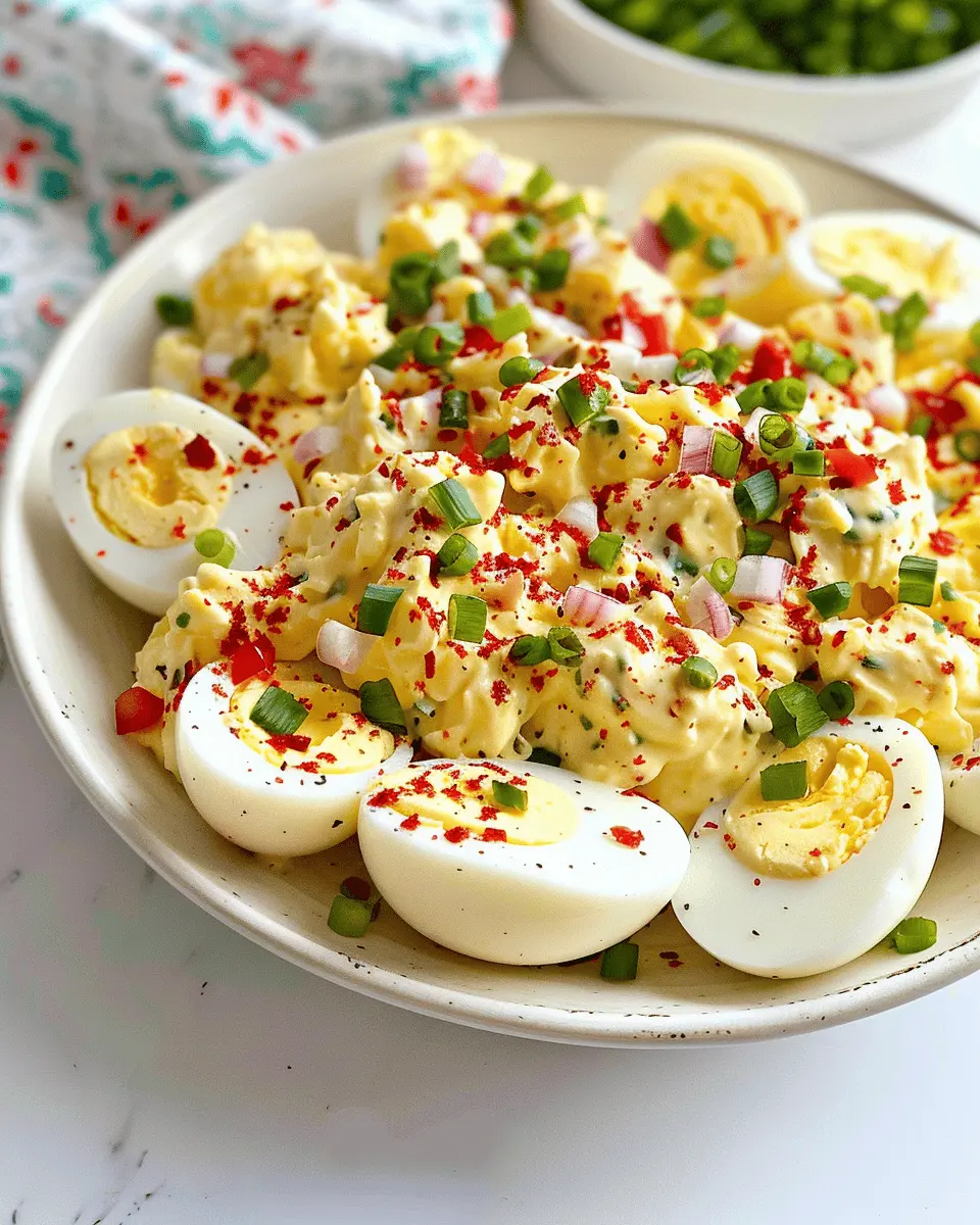Keto Deviled Egg Salad with Turkey Bacon: Easy Low-Carb Delight