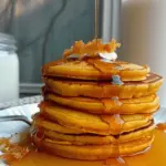 Pumpkin Cottage Cheese Pancakes