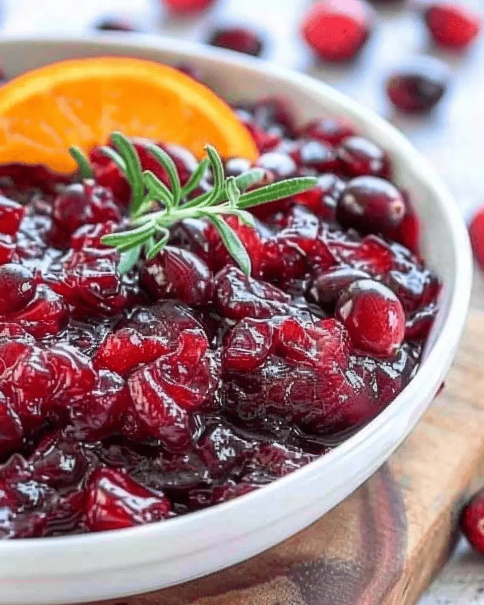 Homemade Cranberry Sauce: Easy Recipe to Elevate Your Feast