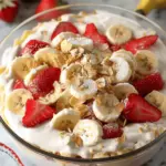 Creamy Strawberry Banana Pudding Dessert