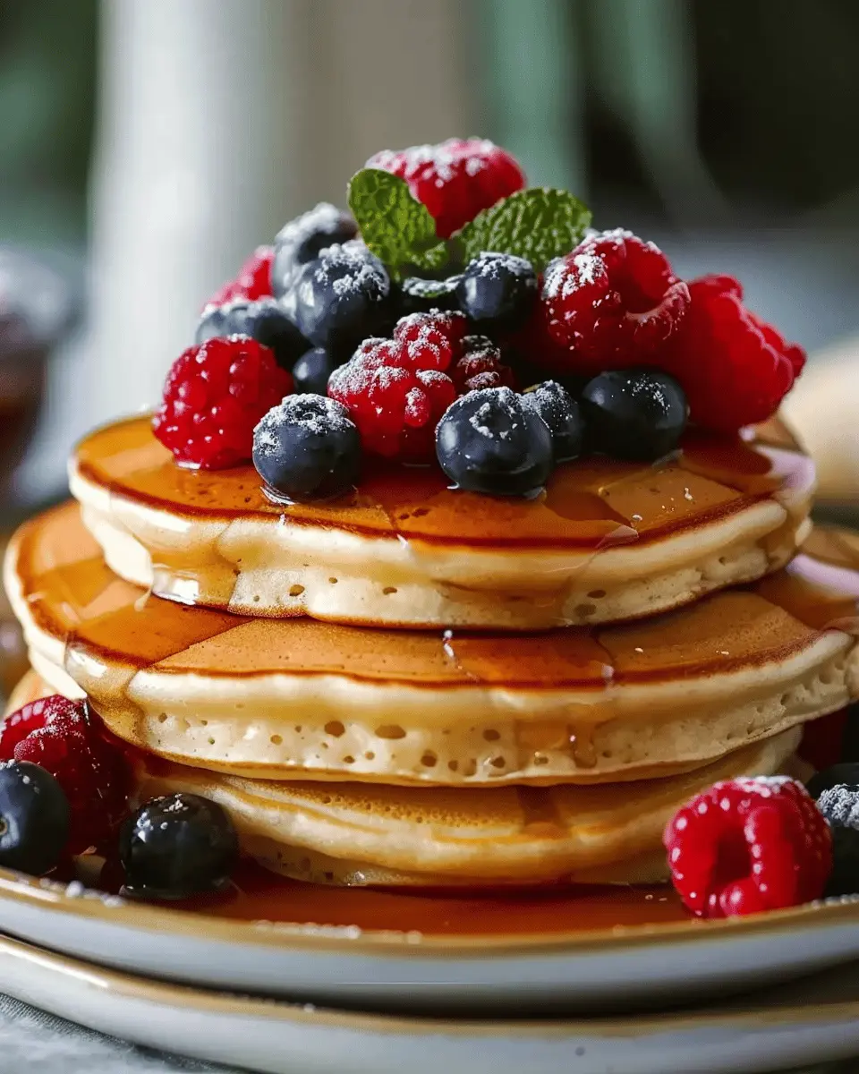 Fluffy Pancakes Made Easy for a Cozy Breakfast Treat