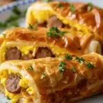 Sausage Egg Breakfast Roll-Ups