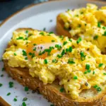 The Best Scrambled Egg Toast