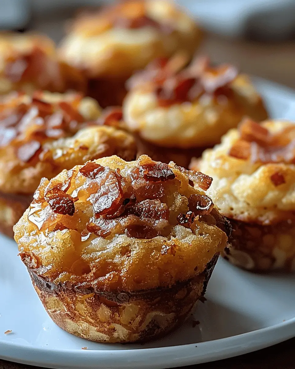 Maple Bacon Pancake Muffins
