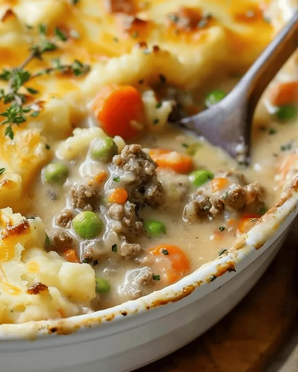 Shepherd’s Pie Soup: Indulgent Comfort with Turkey Bacon and Chicken Ham