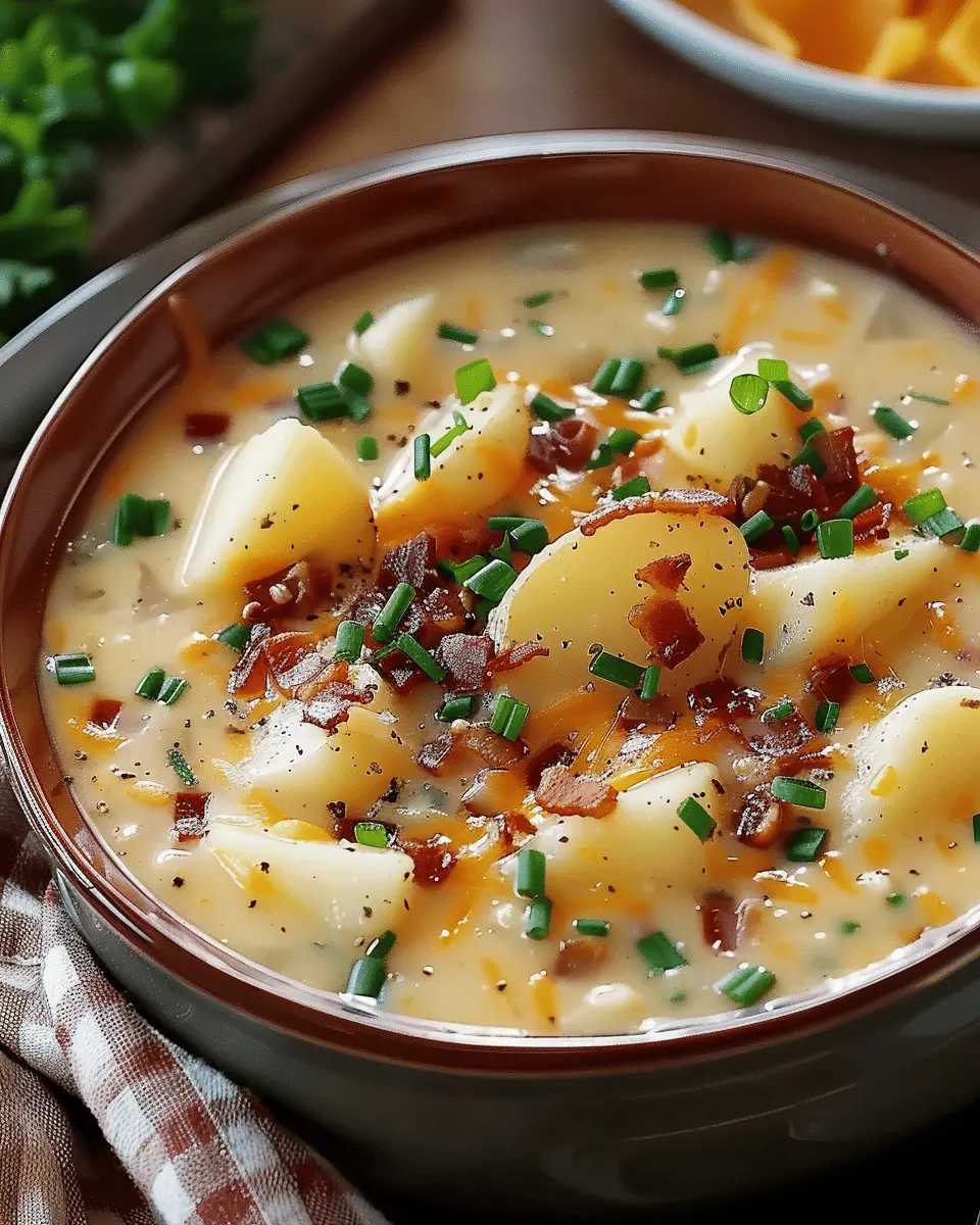 Crock Pot Crack Potato Soup: Indulgent Comfort with Turkey Bacon