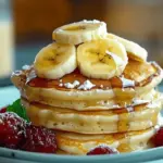 Fluffy Banana Pancakes