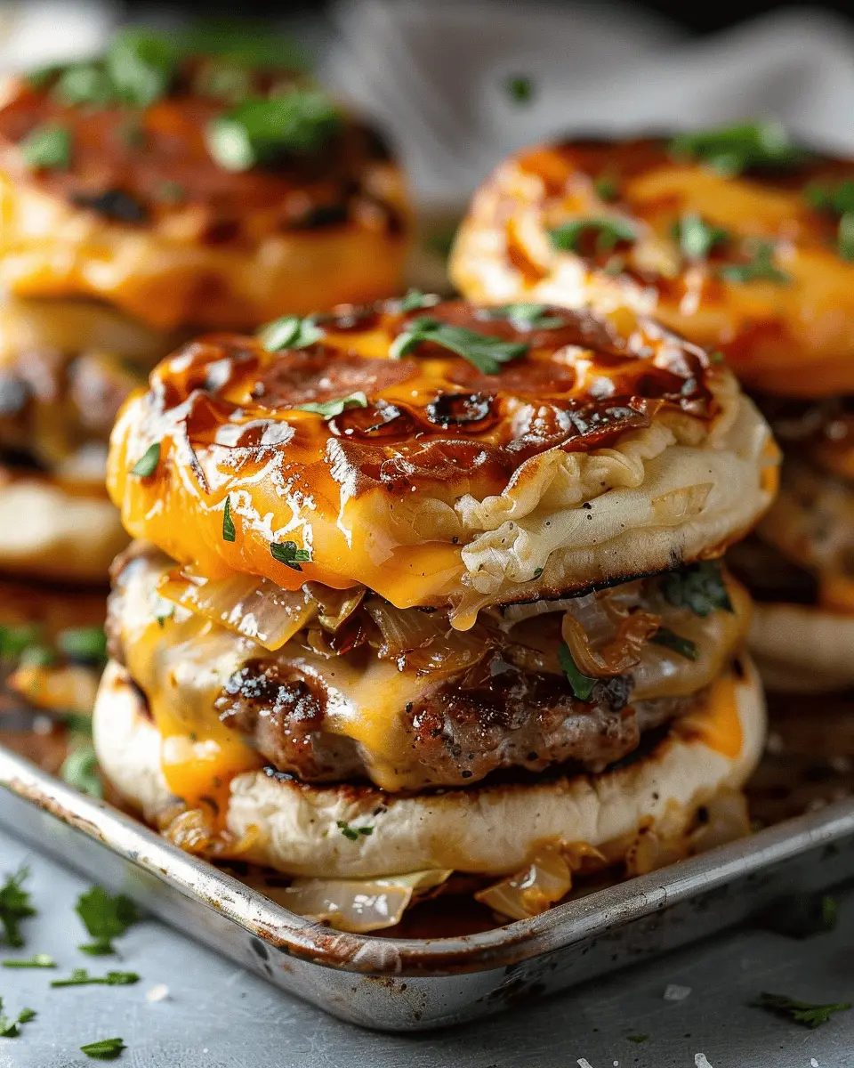 Cheesy Roasted Cabbage Burgers: Deliciously Indulgent & Easy to Make