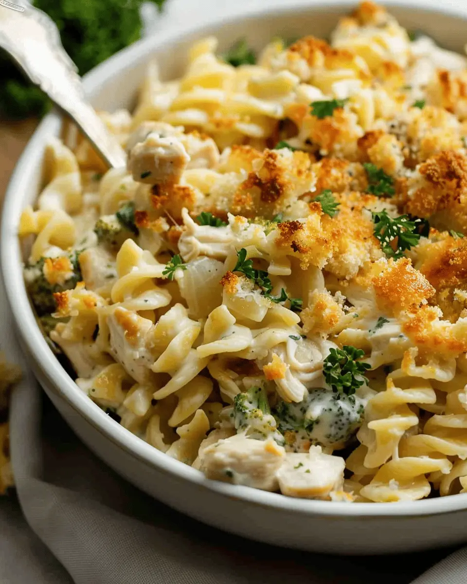 Chicken Noodle Casserole: A Comforting, Easy Family Favorite