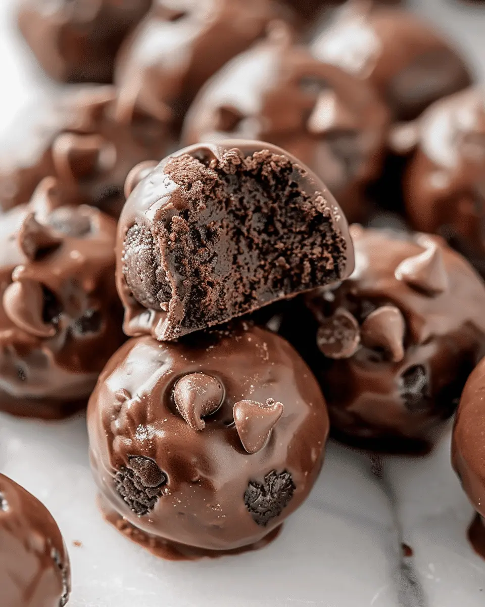 No-Bake Cottage Cheese Brownie Batter Protein Bites: Easy & Delicious